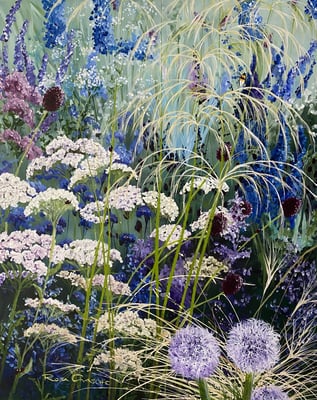 Das Leben ist schön 80x100 Acryl auf Leinwand 20242800