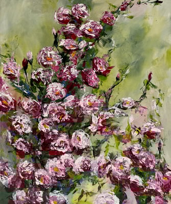 Reich Beschenkt     50x60     Acryl auf Leinwand                2024680