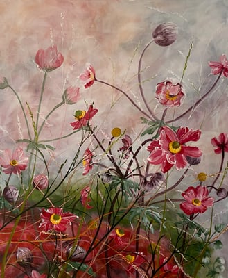 Reserviert! Frech, Wild und Frei   100x120  Acryl auf Leinwand               20213600