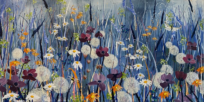 Sinnliche Harmonie       100x50       Acryl auf Leinwand         20231800