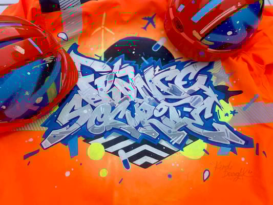 custom parka et casques Graff