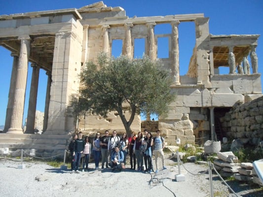 voyage scolaire en Grece lycee JASI pontivy