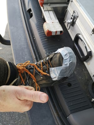 © Charel Klein - Aufgebendes Material..