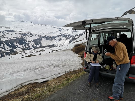 © Charel Klein - Beringung im Minibus.