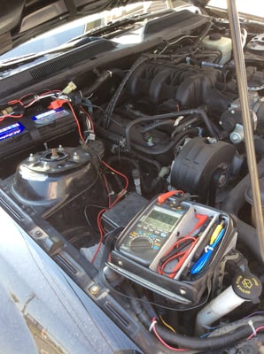 自動車電装整備、電流測定の診断修理 www.e-arts.net/