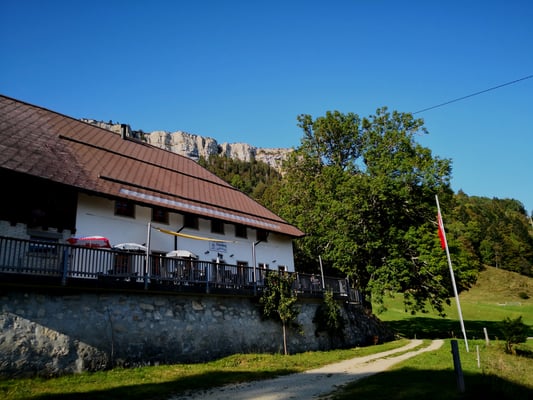 Gutes Bergrstaurant erste Jurakette