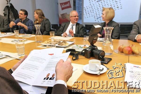 Alljährliches Medienfrühstück der HUG AG bei WERNLI AG in Trimbach/SO 2012