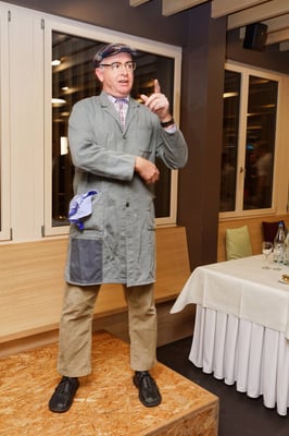 Unterhaltung mit Abwart Veri