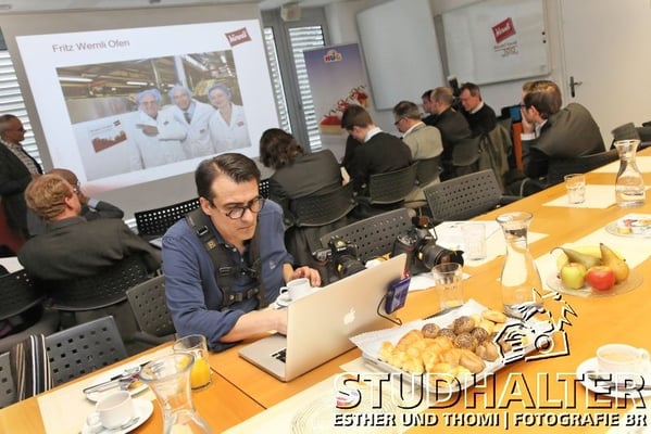Alljährliches Medienfrühstück der HUG AG bei WERNLI AG in Trimbach/SO 2012