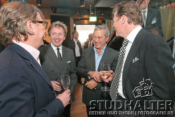 Eröffnung Showroom Zürich Andermatt Swiss Alps mit viel Prominenz im Restaurant HILTL in Zürich. 22.April 2010