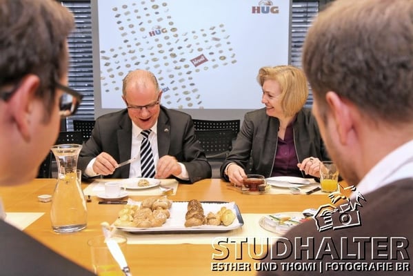 Alljährliches Medienfrühstück der HUG AG bei WERNLI AG in Trimbach/SO 2012