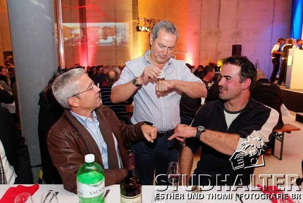 Richtfest "The Chedi Hotel Andermatt" der Andermatt Swiss Alps AG mit Samih Sawiris und Gästen. 9. November 2011