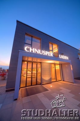 Neuer Fabrikladen "Chnuschper Laden" der HUG AG in Malters/LU 2011