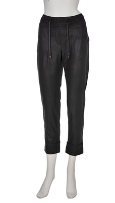 1017-2 Jogger leather black