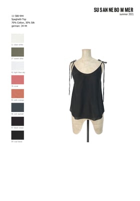 11-580-944, 99 Spaghetti-Top, coal black