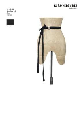 11-992-998, 99 Beltband coal black