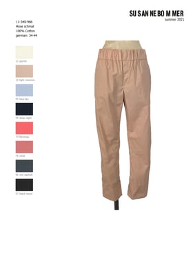 11-340-966, 15 Pants narrow, light cinemon
