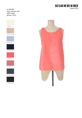 11-540-966, 73  Tank, flamingo