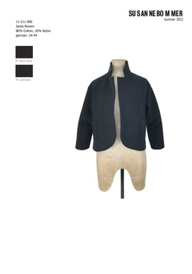 11-211-900, 99  Jacket,  coal black