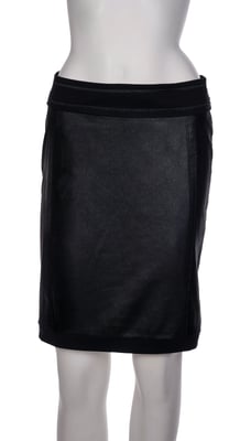 1058-101 Pencilskirt black
