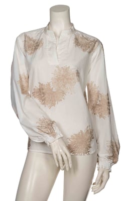 327-13 Blouse chainstitch