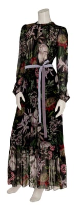 2042-82 Longdress flower with underskirt