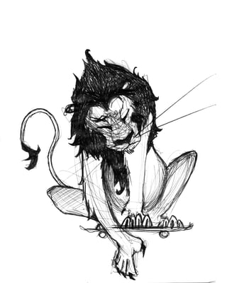 Croquis pour création de Marque "Urban Zoo"