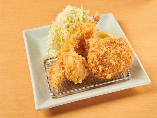 大正海老フライ・メンチカツ・ミンチポテトコロッケ