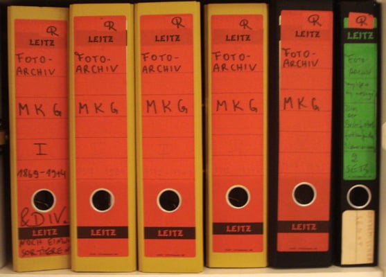 46 lever-arch files with c. 4600 modern prints and 1000 repro-negatives of Mahatma Gandhi from various sources