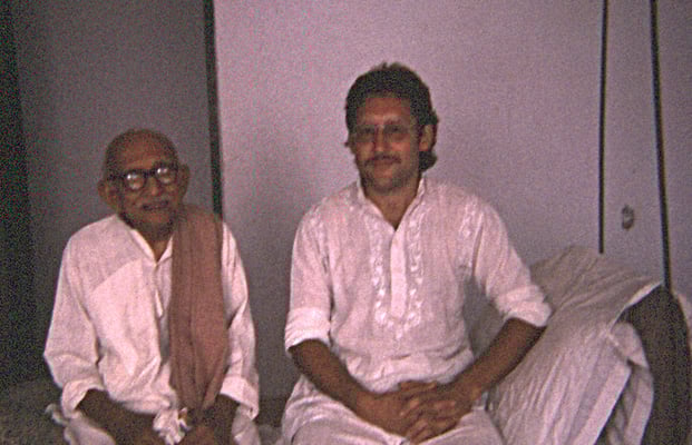 Prabhudas Gandhi and Peter Rühe, 1986.