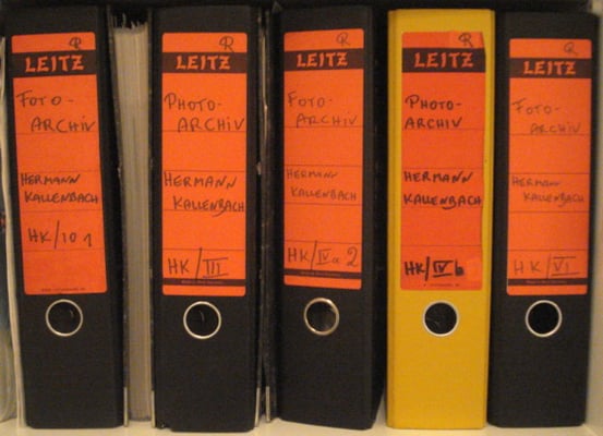 46 lever-arch files with c. 4600 modern prints and 1000 repro-negatives of Mahatma Gandhi from various sources