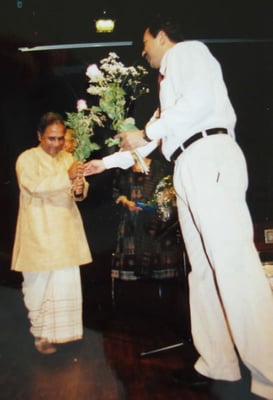 by Mr. Sudhanshu Pandey, Cultural Department of the Indian Embassy