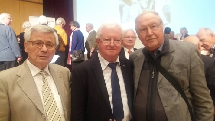 Der Präsident der DRK  und ich re.