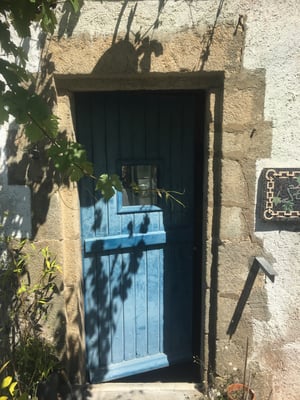 Saint Goustan porte d'entrée avant travaux