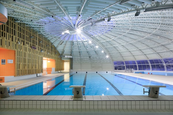 Bardage cintré polycarbonate VITR'AZUR