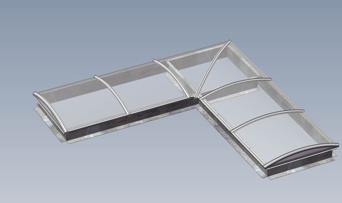 Voute CTS avec angle