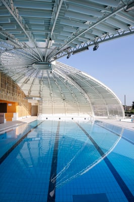 Bardage cintré polycarbonate VITR'AZUR