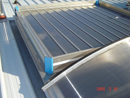 EURA Exutoire à ventelles intégré aux voûtes