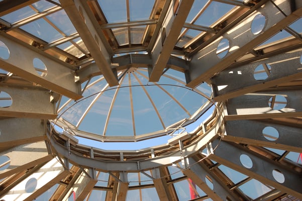 DOME OUVRANT de 8 m de diamètre