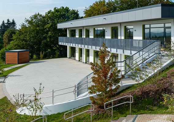 Kita Hatzfelder Straße Wuppertal, Ansicht Garten