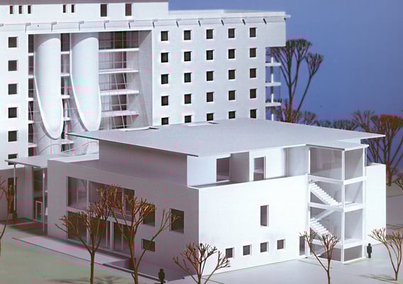 Jugendherberge Köln-Deutz, Modell