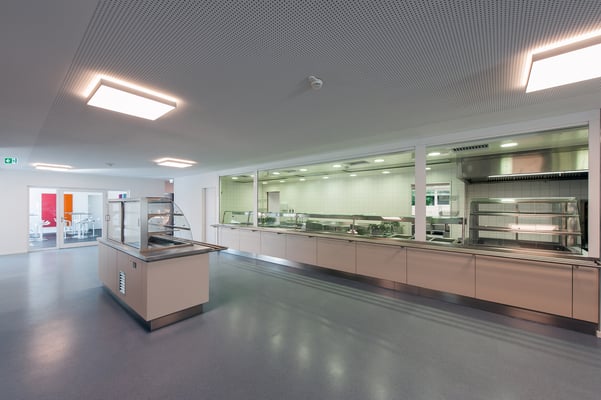 Modernisierung/Sanierung der Küche und Speiseausgabe Betriebsrestaurant Siegwerk Druckfarben AG & Co. KGaA