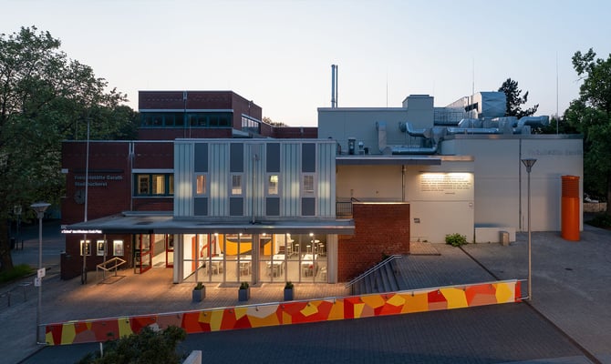 Kulturhaus Süd Düsseldorf-Garath, Haupteingang