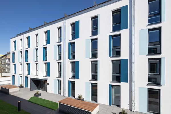 Quartillion Köln - Hofansicht des Vorderhauses, Fotos: Oliver Schuh, www.palladium.de