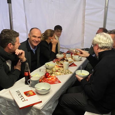 Die feinen Suppen sind bald aufgegessen