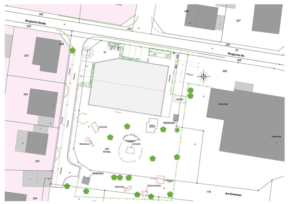 Familienzentrum Windeck-Dattenfeld Lageplan