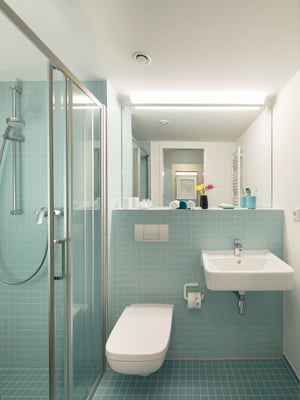 Quartillion Köln - Badezimmer, Fotos: Oliver Schuh, www.palladium.de