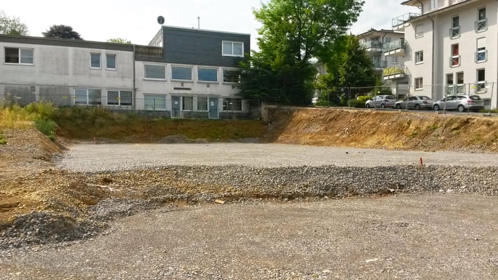 Neubau Kindertagesstätte Schulstraße Wülfrath, ein tragfähiger Baugrund ist entstanden