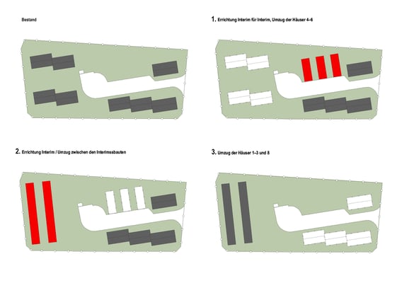 473_Übergangsunterkunft Kelmesberg Kupferstadt Stolberg, Ablauf Rückbau