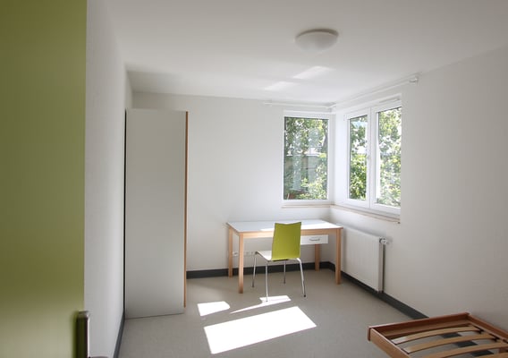 Erweiterung Wohnanlage für Studierende in der Bernkasteler Straße in Köln, Musterzimmer